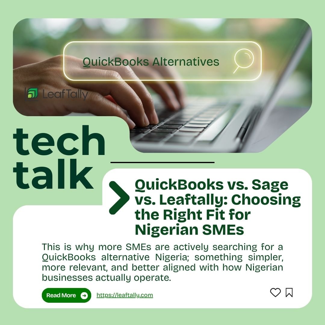 QuickBooks alternative Nigeria
